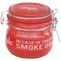 GLASS STORAGE JAR 150ML WITH CLASP JAR15 1CT